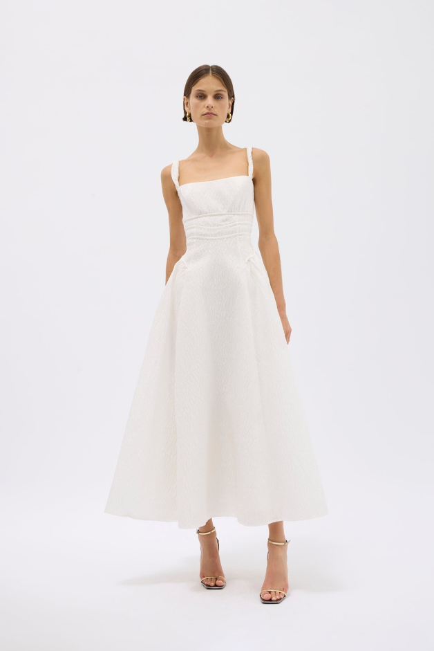 Rachel Gilbert Sophie Strap White Size 10