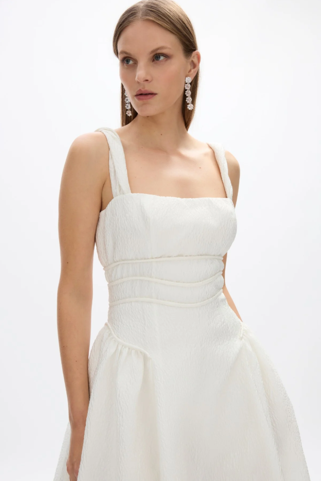 Rachel Gilbert Sophie Strap White Size 10