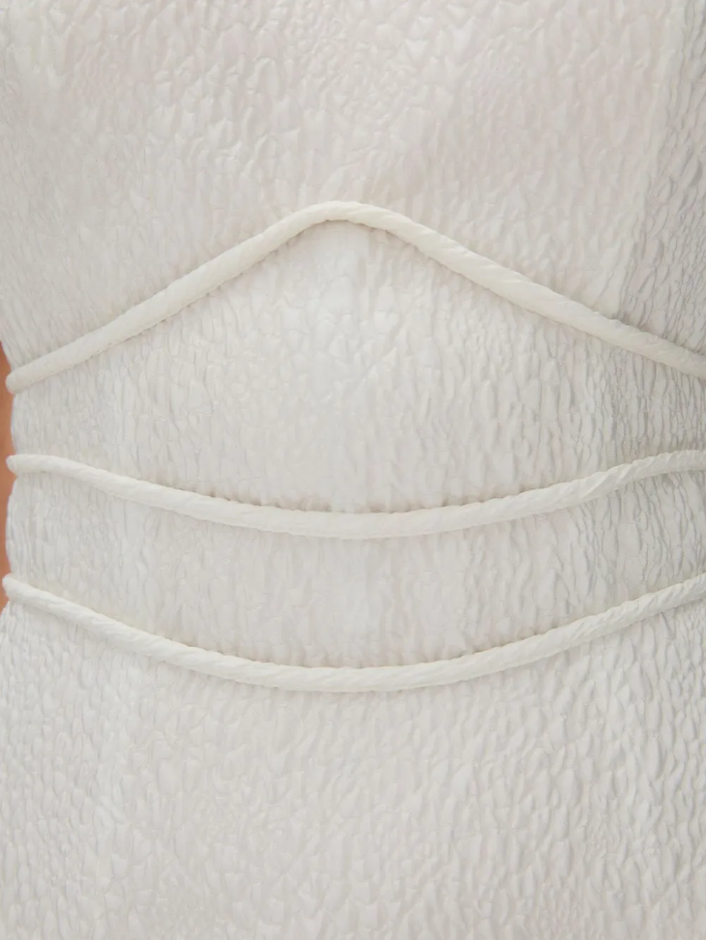 Rachel Gilbert Sophie White Size 10