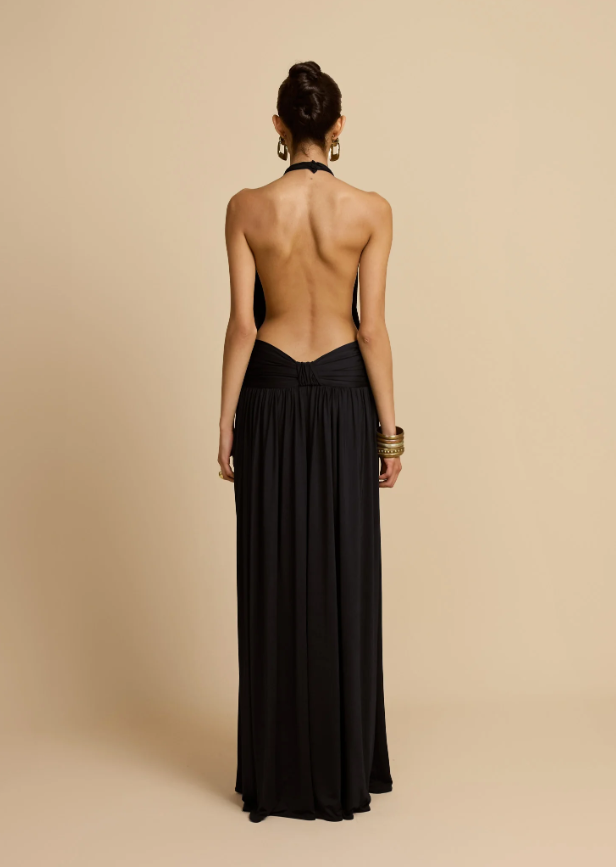 Arcina Ori Santana Dress Black Size 8