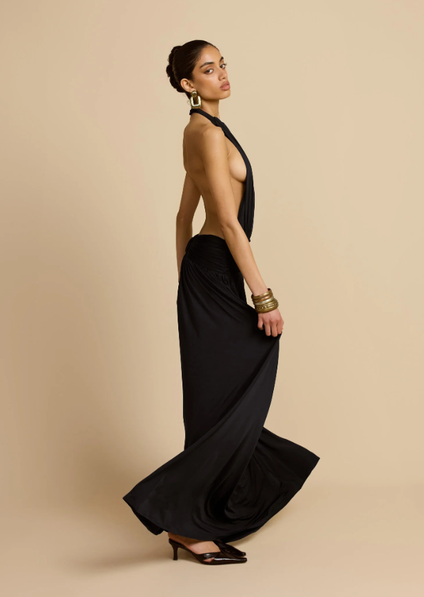 Arcina Ori Santana Dress Black Size 8