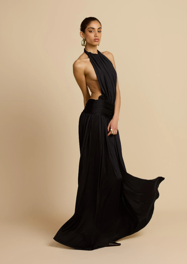 Arcina Ori Santana Dress Black Size 8