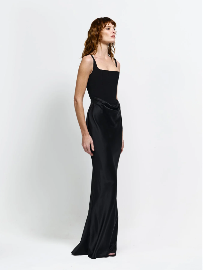 Effie Kats Keanna Gown Black Size 10
