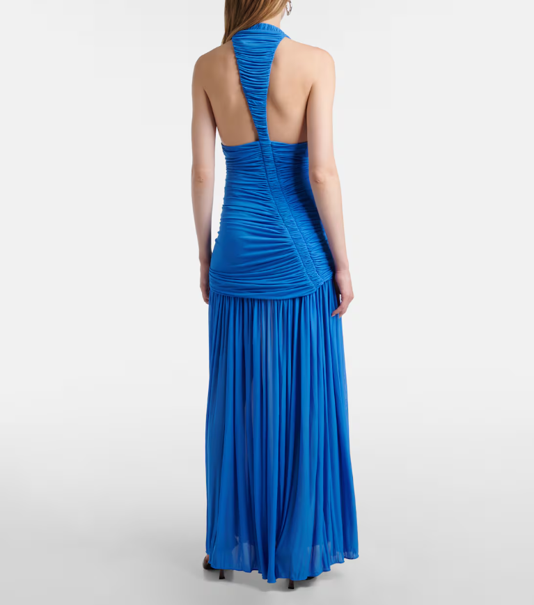 Christopher Esber Orion Gown Lapis Blue Size 8