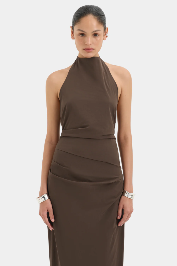 Sir the Label Sol Halter Gown Size 10