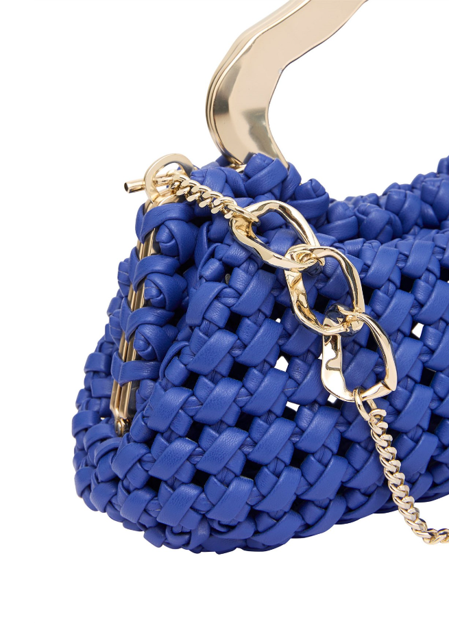 Aje New Weave Bag Blue Size O/S