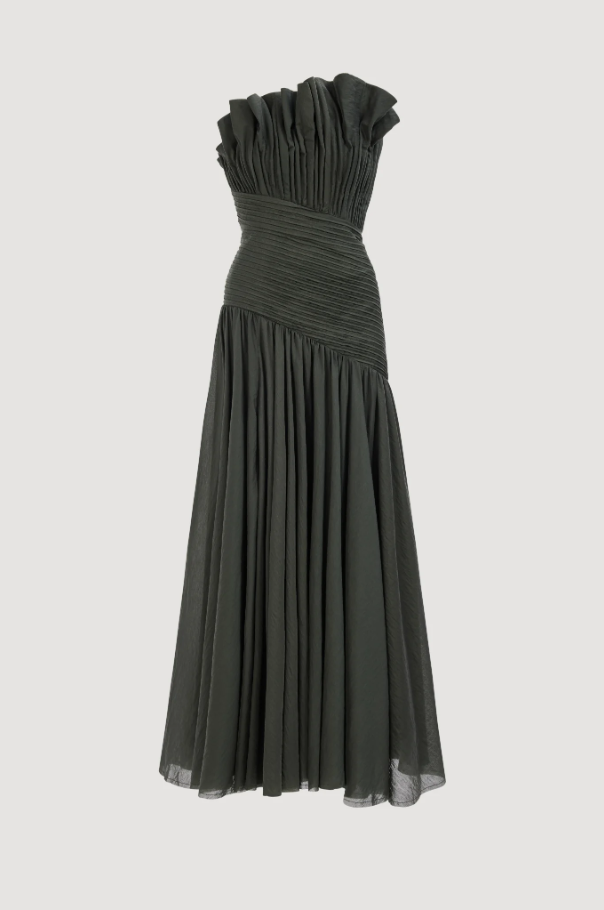 Aje Aquiline Dress Green Size 10