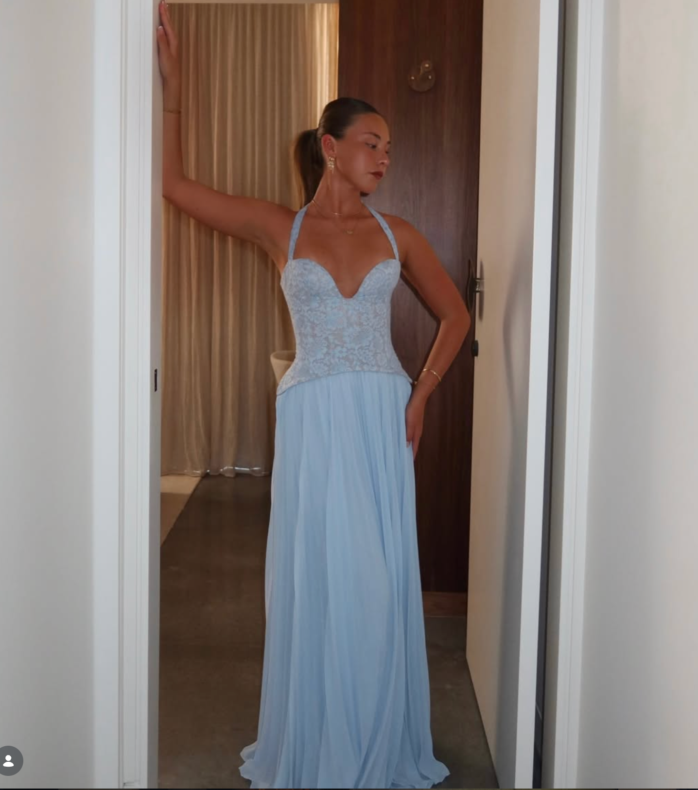 Fenity Gaia Dress Blue Size 8