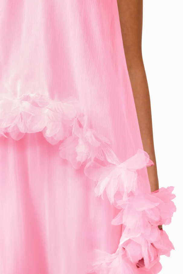 Elliatt Poppy Cape Gown Pink Size 8,10