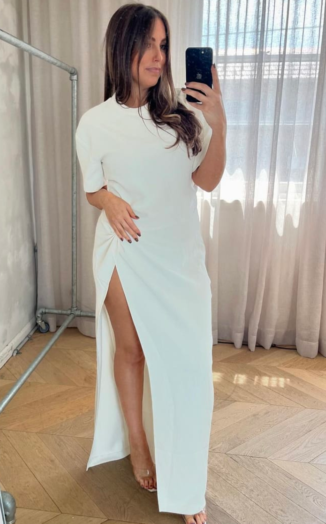 Henne Avila Dress White Size 8,10