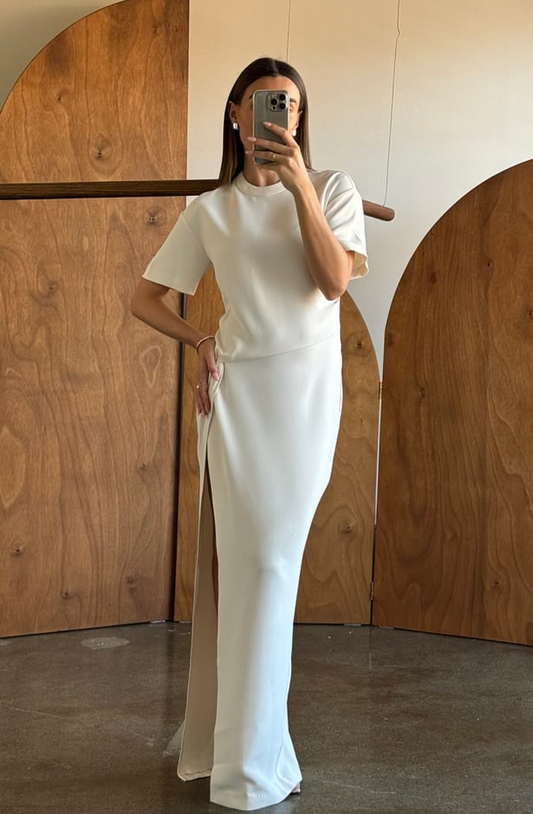 Henne Avila Dress White Size 8,10