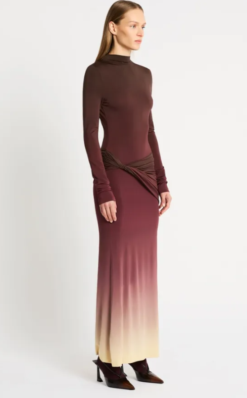 Sass & Bide Lifeform Jersey Maxi Dress Size 10