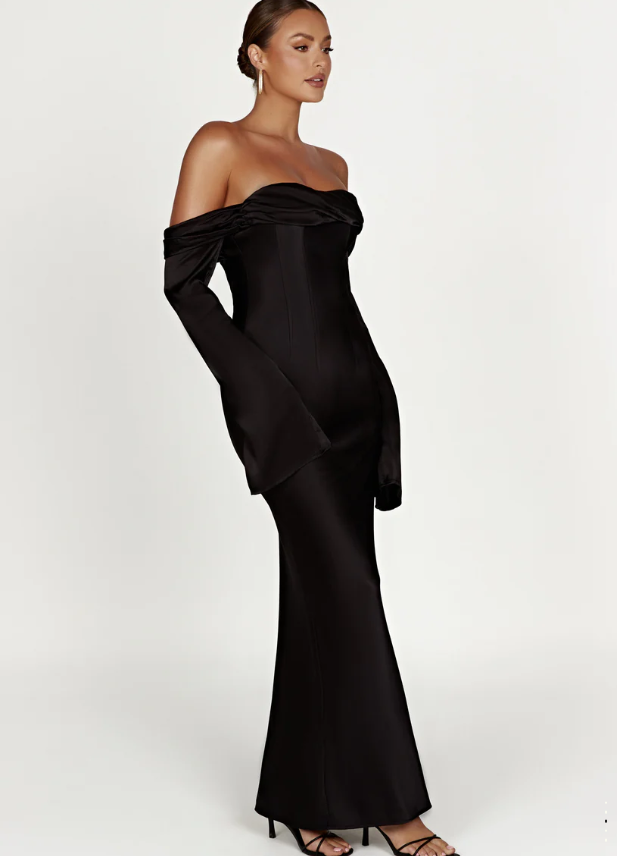 Meshki Giselle Off Shoulder Black Size 8