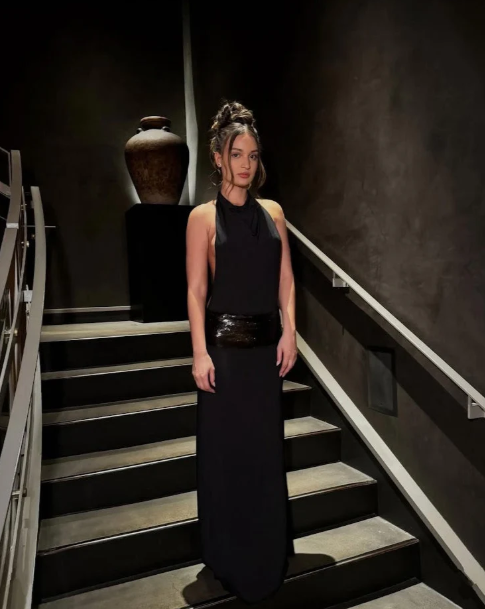 Ance Gria Adele Gown Black Size 8