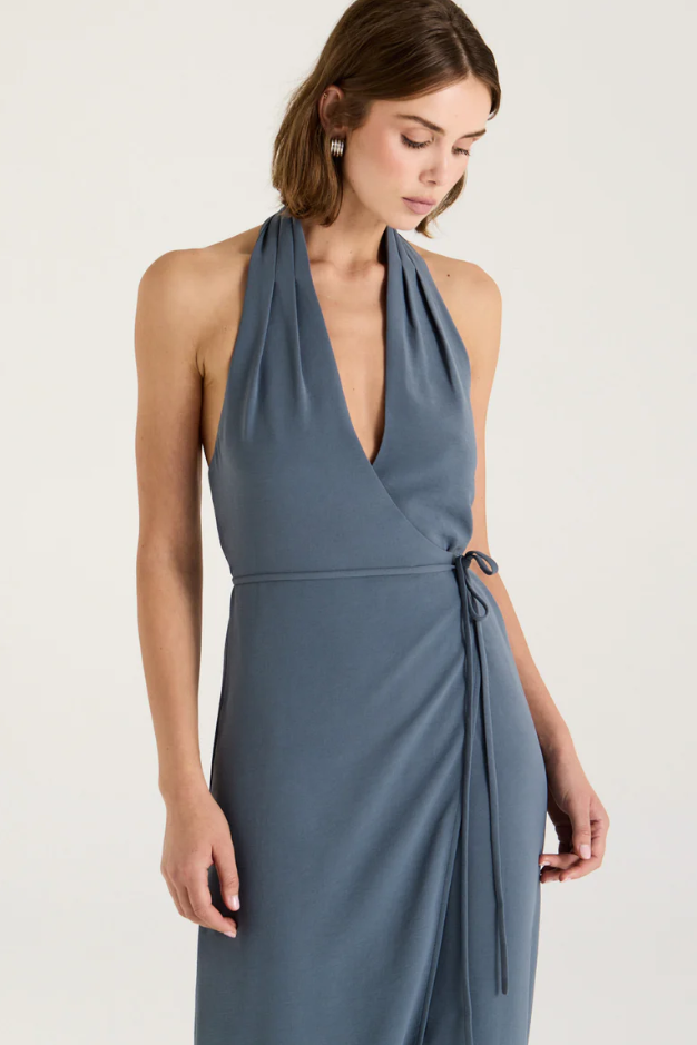 Henne Vida Dress Grey Size 8