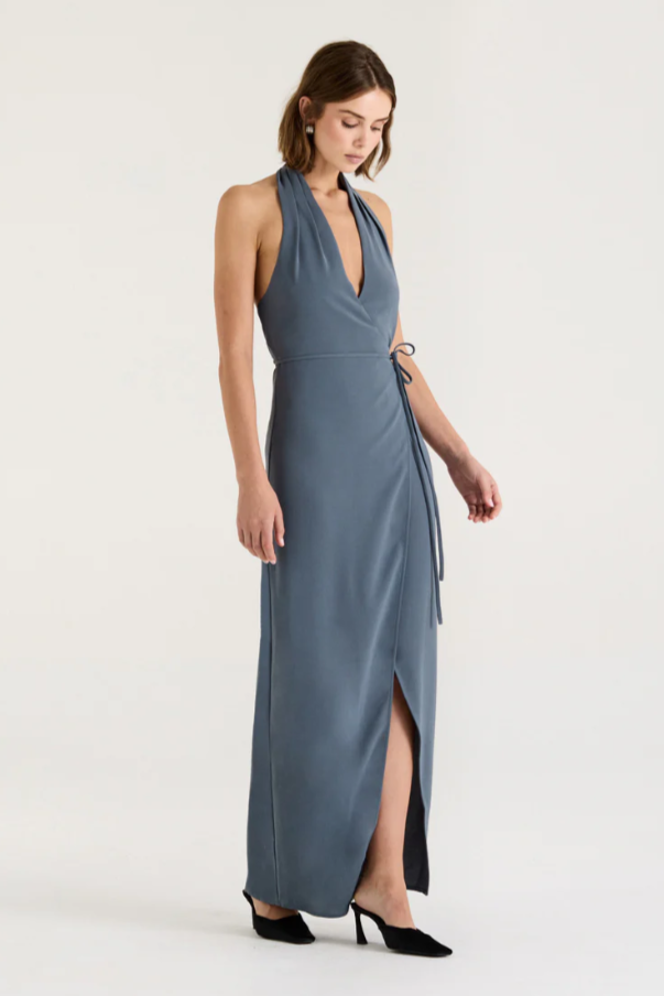 Henne Vida Dress Grey Size 8