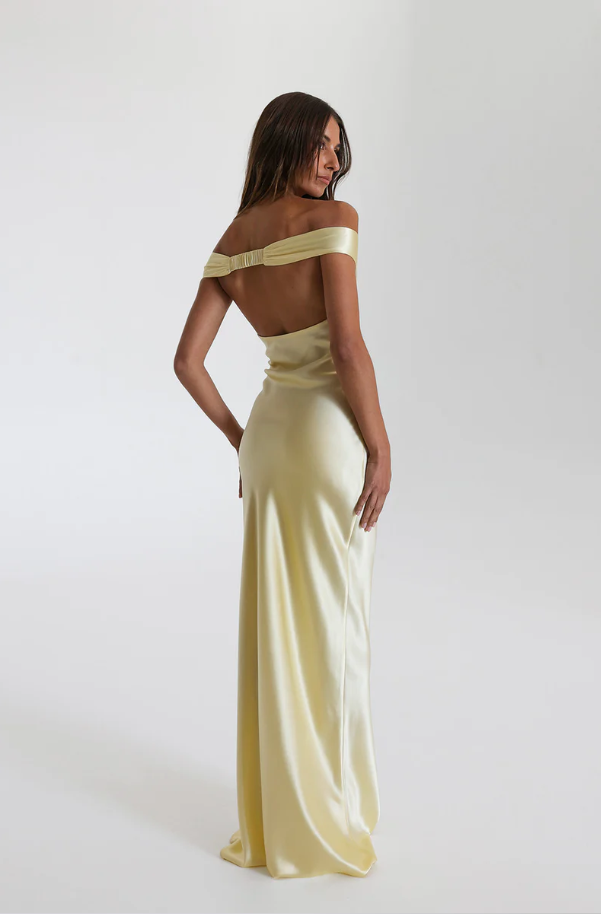 Natalie Rolt Bridget Dress - Yellow Size 6