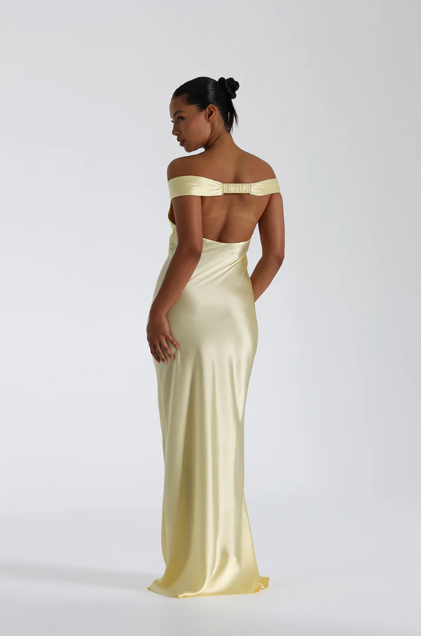 Natalie Rolt Bridget Dress - Yellow Size 6