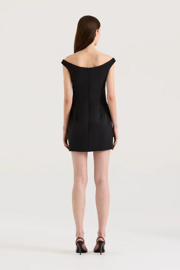Henne Tallulah Mini Dress Black Size 8,10