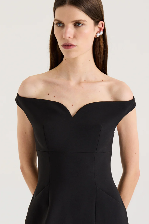 Henne Tallulah Mini Dress Black Size 8,10