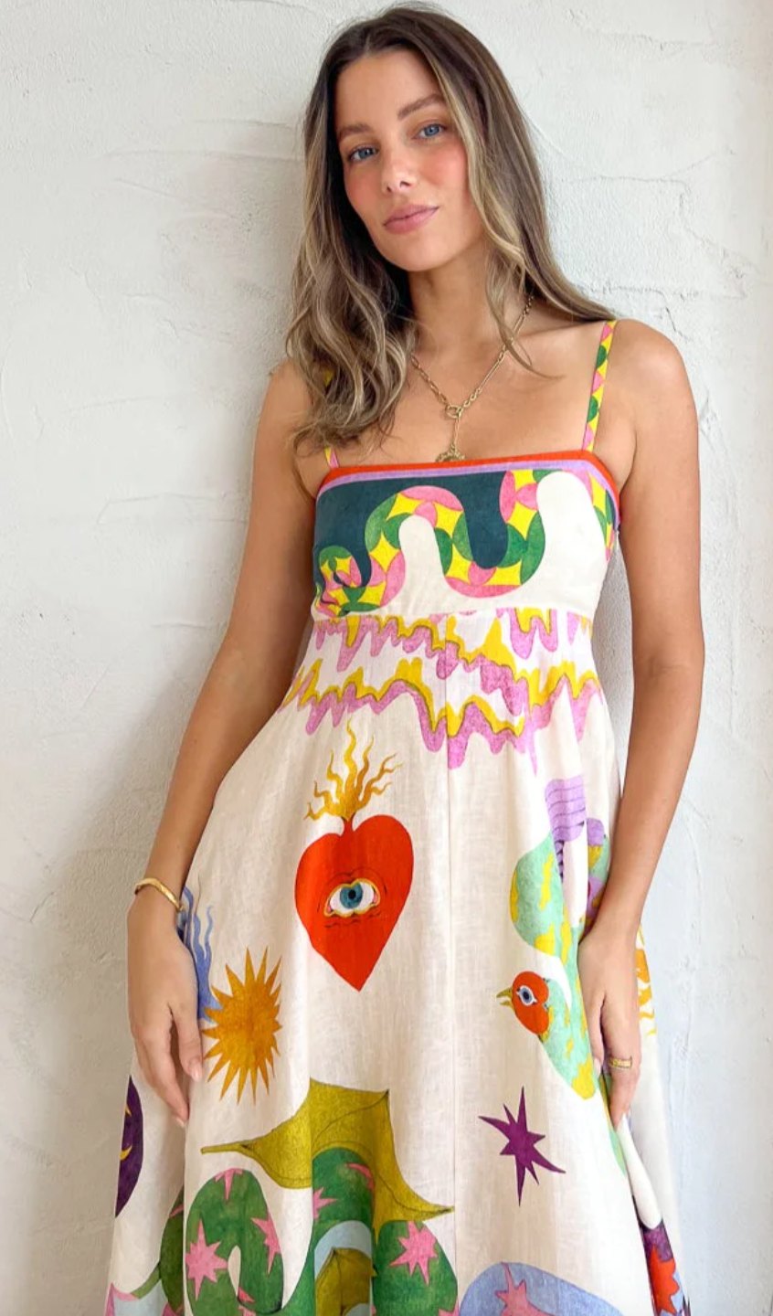 ALEMAIS Seeker Sundress Size 8