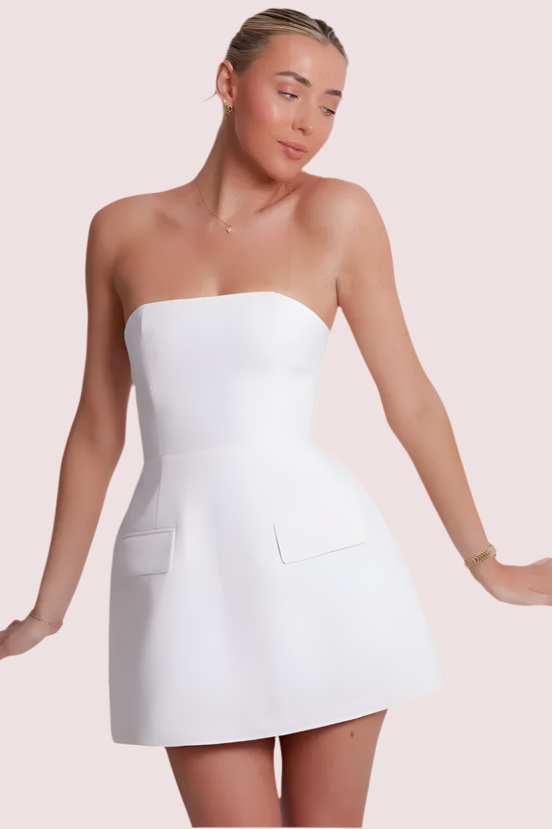 Odd Muse Ultimate Muse White Mini Dress Size 10, 12