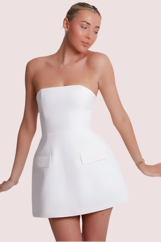 Odd Muse Ultimate Muse White Mini Dress Size 10, 12