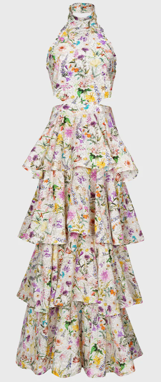 Aqua Blu Jardin Heather Dress Size 10