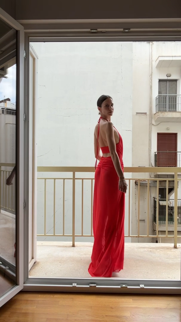 Bec & Bridge Xanthi Gown Red Size 8