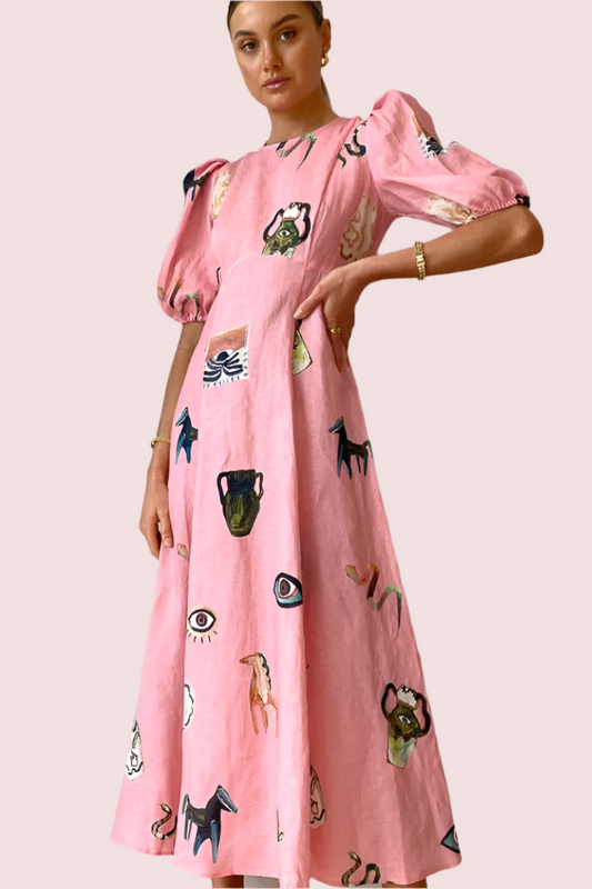 Alemais Cleo Midi Dress Size 8,10,12