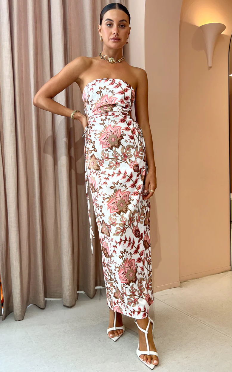 SALE Sonya Moda Dima Gown Paisley Print Size 8
