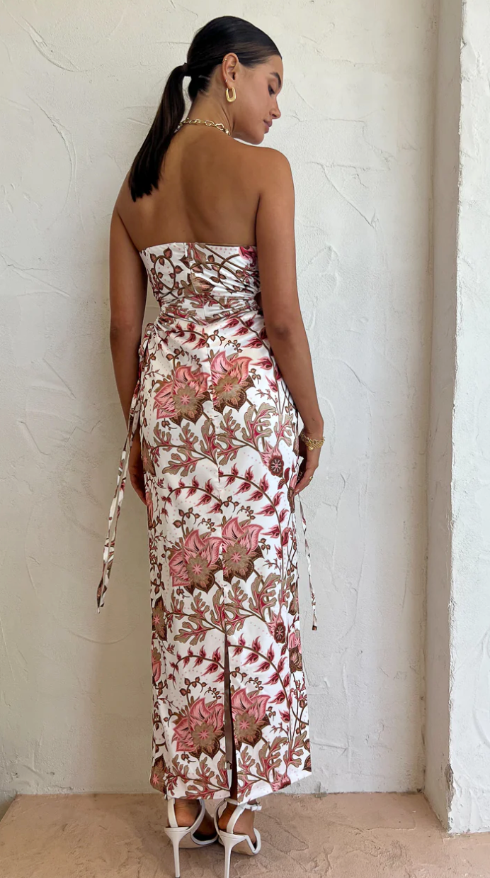 SALE Sonya Moda Dima Gown Paisley Print Size 8