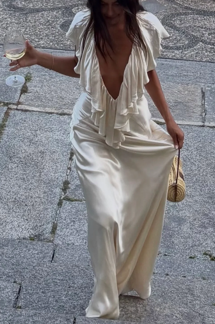 Ance Gria | Clover Dress White