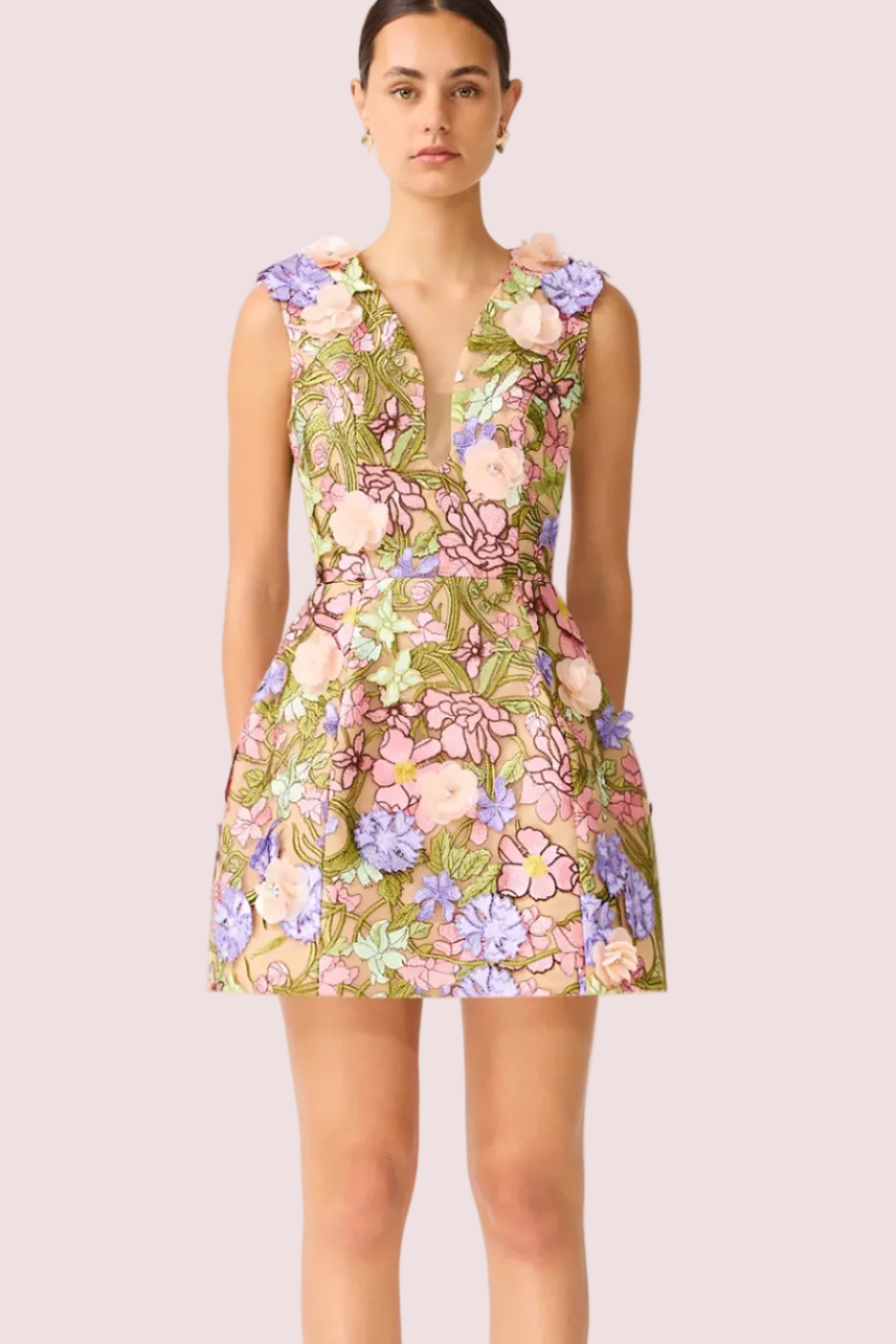 Hire Elliatt Fiora Tulip Mini Lone Dress Hire