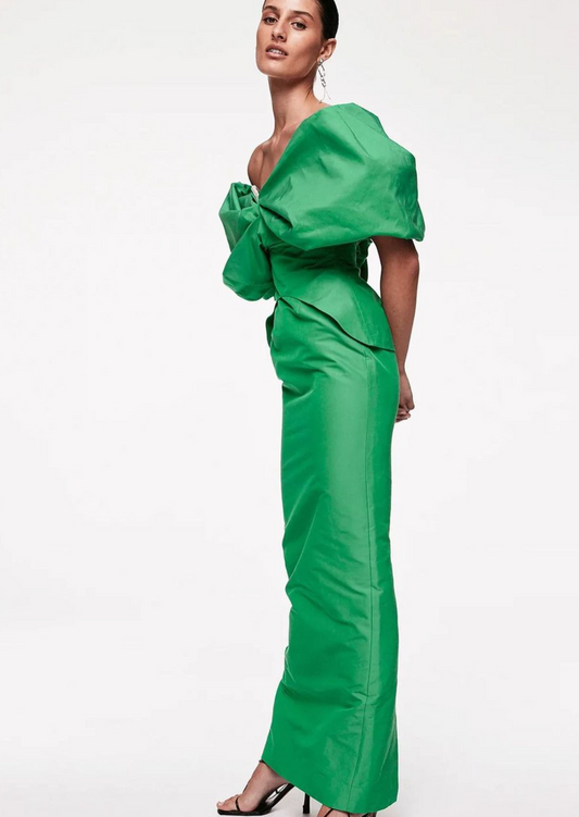 Xavier Gown Green Size 8