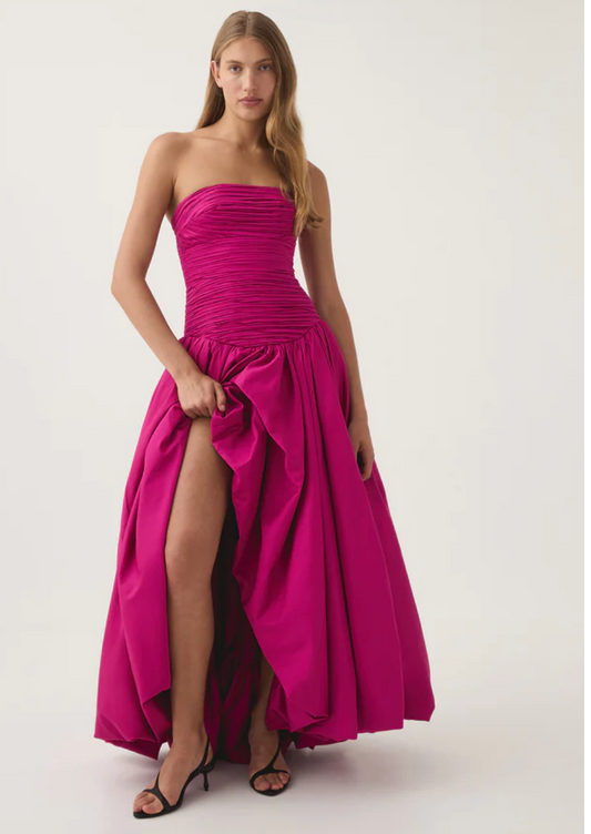 Violette Bubble Dress Magenta Size 8