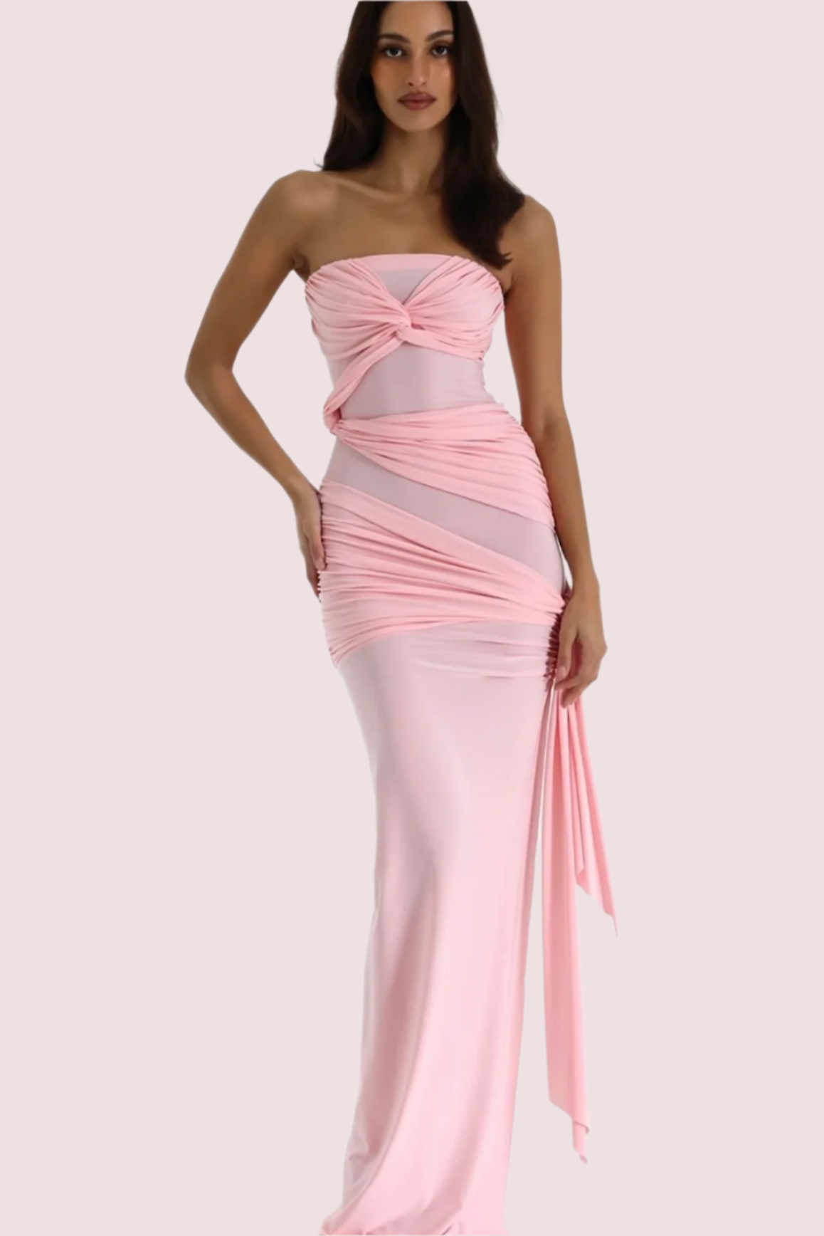 Miranda Gown Blossom Pink Size 8 (