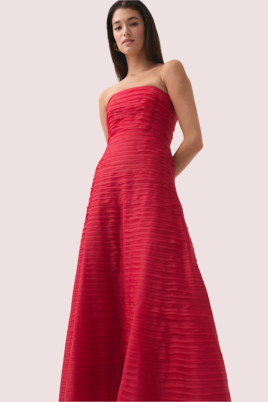 Soundscape Maxi Dress Red Size 8