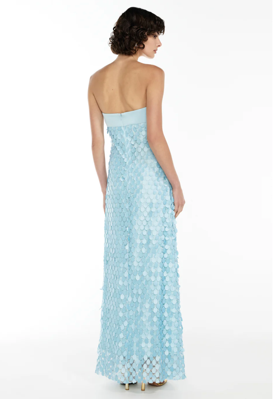 Supreme Extreme Balconette Gown Blue Size 8