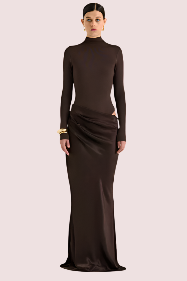Henne Soraia Brown Size 10