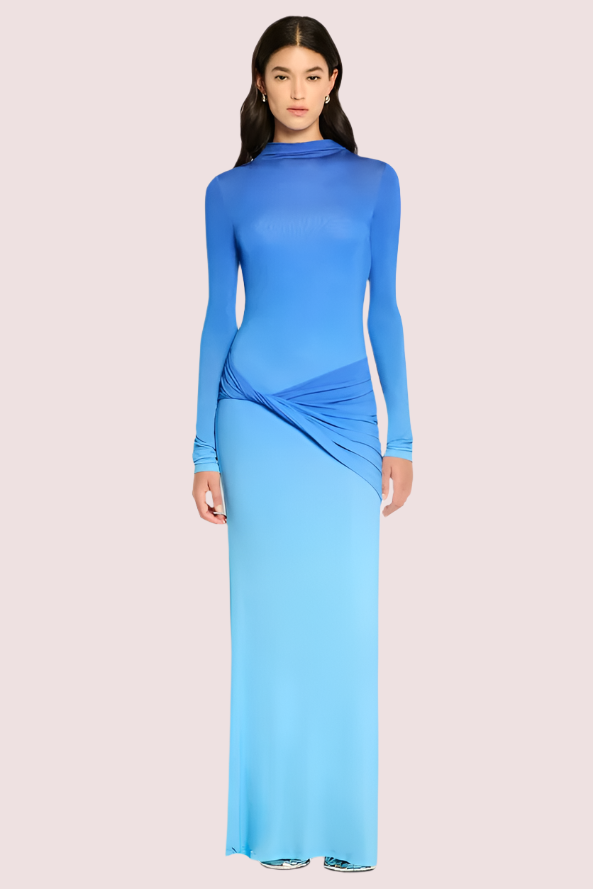 Sass & Bide Jersey Lifeform Blue Size 10