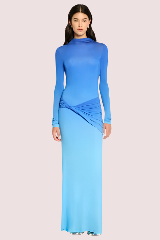 Sass & Bide Jersey Lifeform Blue Size 10
