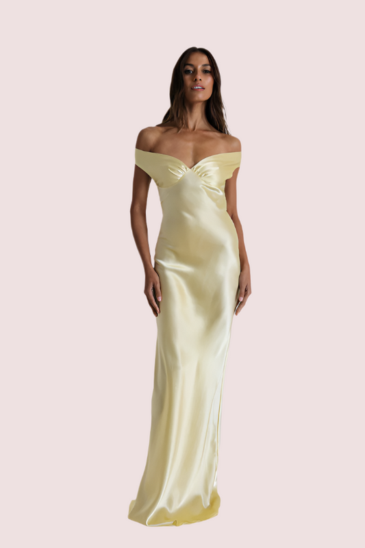 Natalie Rolt Bridget Dress - Yellow Size 6