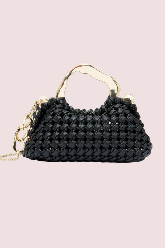 Aje Clutch Weave Bag
