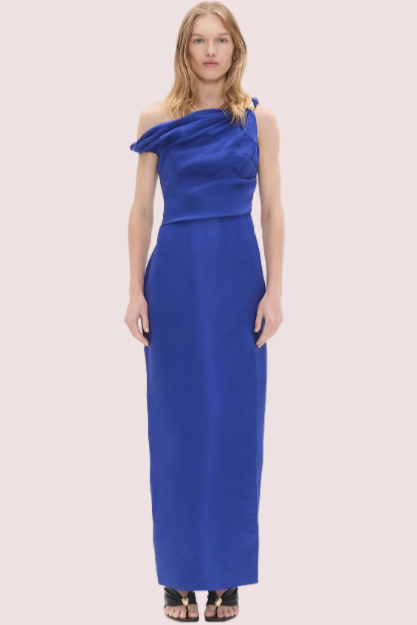 Aje Bridget Midi Blue Size 10