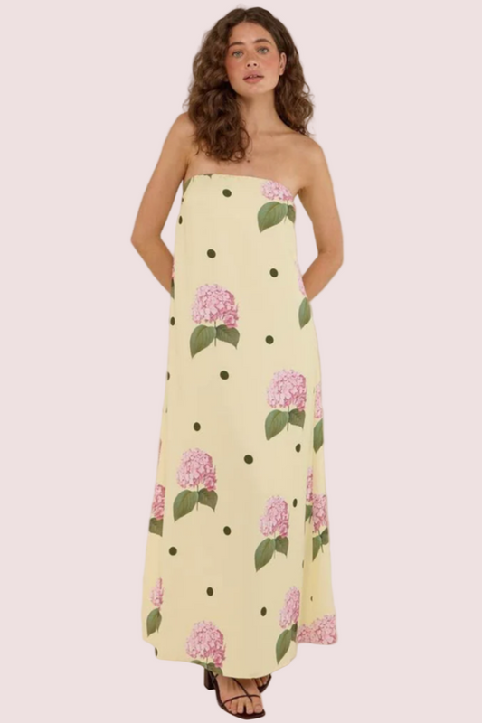 Palm Noosa Alessia Dress Portofino Print Size 10