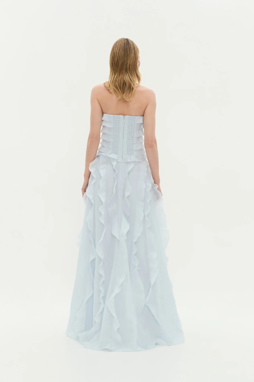 Aje Allairie Gown - Pastel Blue Size 10