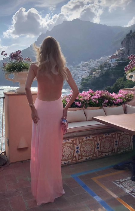 Natalie Rolt Winona Gown - Pink Size 8