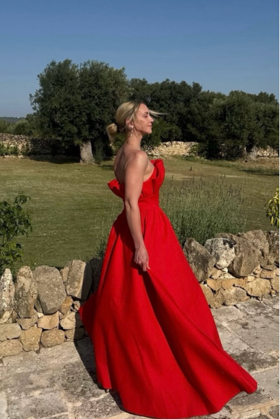Elliatt Laurel Sleeveless Dress - Red Size 8,10,12,14