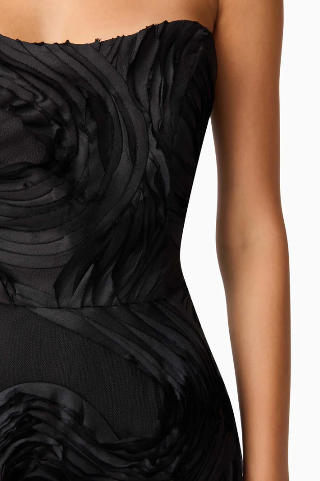Elliatt Asher Sweetheat Midi Dress Black Size 10,12